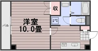 エレガンス京町【8階】の間取り
