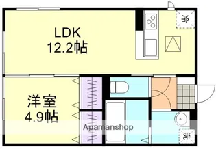 フォルティス倉敷 B棟【1階】の間取り