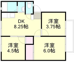 SUNCITY【201号室号室】の間取り