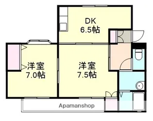 サンヒルズ【1階】の間取り