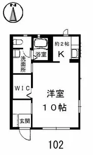 エトワール大松【1階】の間取り
