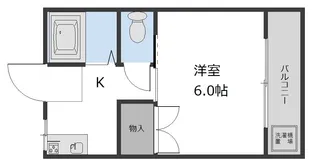 グリーンハイツ【3階】の間取り
