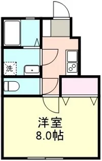 Cerisier【1階】の間取り