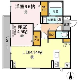 ATLAS【3階】の間取り