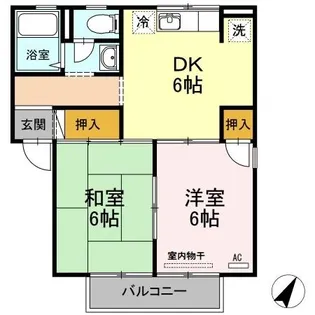 ドリーム神田【1階】の間取り