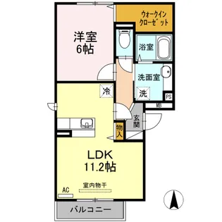 ルナ【3階】の間取り