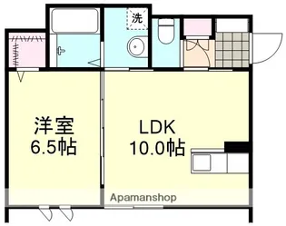 MOANARTE【1階】の間取り