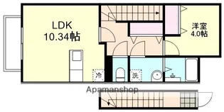 オルトシア【2階】の間取り