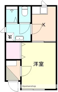 パスティア新倉敷【1階】の間取り