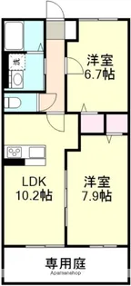 EliseⅢ【1階】の間取り