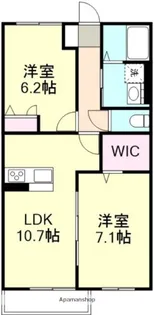 EliseⅢ【2階】の間取り