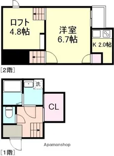 ADC倉敷マリブ【1階】の間取り