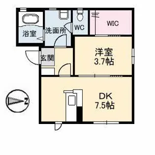 さっちゃん【1階】の間取り