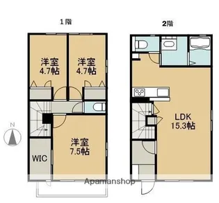 CRESCENDO【1階】の間取り