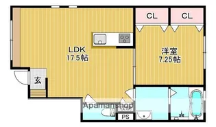 モンテーヴ大高【1階】の間取り