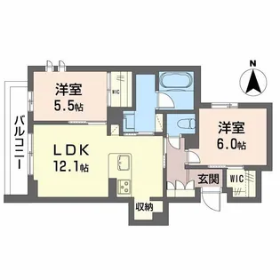 アイ ヴィラ【2階】の間取り