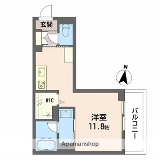インセプション【2階】の間取り