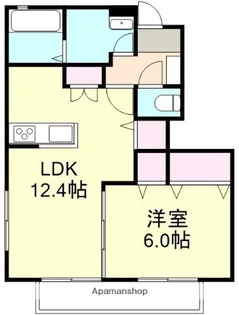 フィカーサ総社A【1階】の間取り