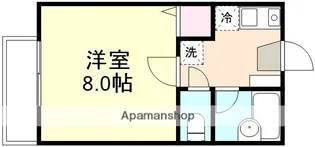 グレイスライフユミ【1階】の間取り