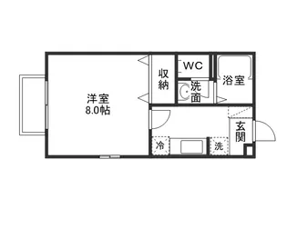 メゾン・マキノ【2階】の間取り