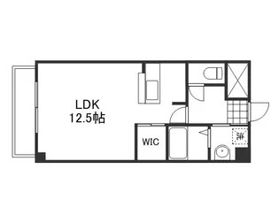 ネクステージ中井【4階】の間取り