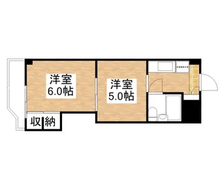 トアロード鹿田【301号室】の間取り