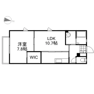 シルキーステージ【2階】の間取り