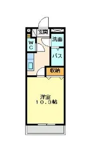 MEMORY SIMO 519【1階】の間取り