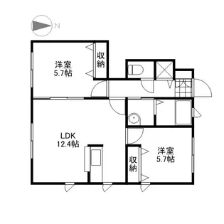 シエロ セレーノ A棟【1階】の間取り