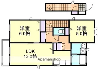 ビロカーレ B棟【2階】の間取り