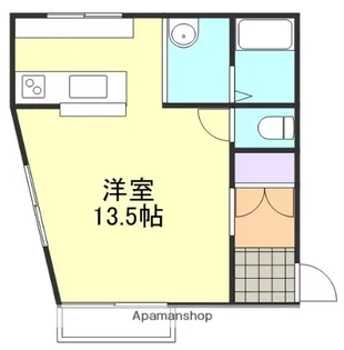 ヒルトンハイツ【3階】の間取り