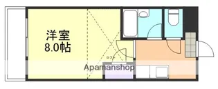 ミガール【3階】の間取り