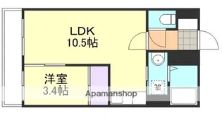 フォレストコート【4階】の間取り