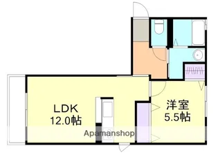プリモ・アモーレ B棟【2階】の間取り