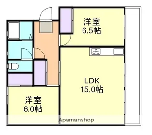 K’S B倉敷中庄Ⅱ棟【1階】の間取り
