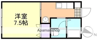 ディアス下小川【1階】の間取り