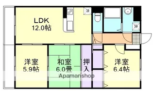 エスペランス【3階】の間取り