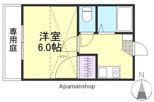 サンシャイン22【1階】の間取り