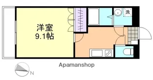 サンライフAKI Ⅱ【1階】の間取り