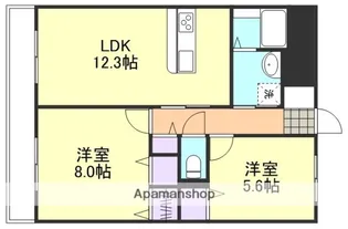 ファーストメゾン【1階】の間取り