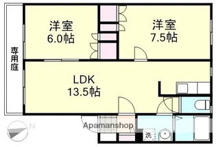 ゆず【1階】の間取り