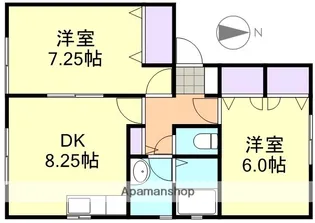 たちばなハイツ【1階】の間取り