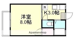 メゾンフレール【2階】の間取り