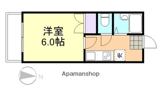 プリード倉敷【5階】の間取り