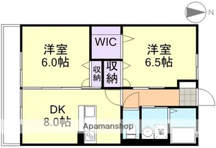 アルモニー【2階】の間取り