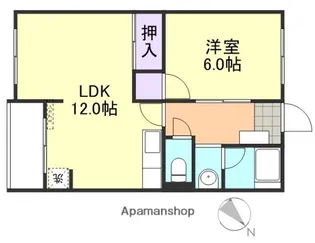 藤ライフ【2階】の間取り