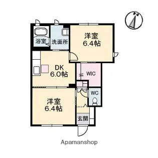 リアン C棟【1階】の間取り