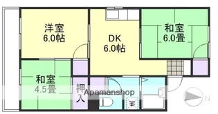 パークサイド勇崎【2階】の間取り