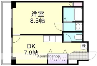 アルカディア倉敷【2階】の間取り