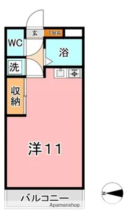 ぱんぷきんはうす【2階】の間取り